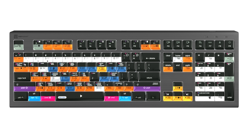 Blender 3D<br>ASTRA2 Backlit Keyboard – Mac<br>